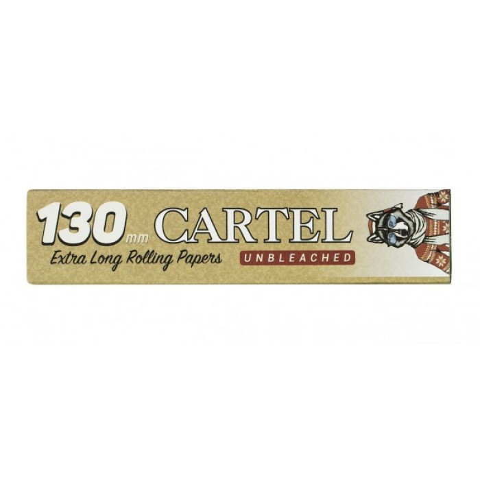Бумага сиг. Cartel Extra Long Papers Unbleached 130 mm +TIPS 32x32шт