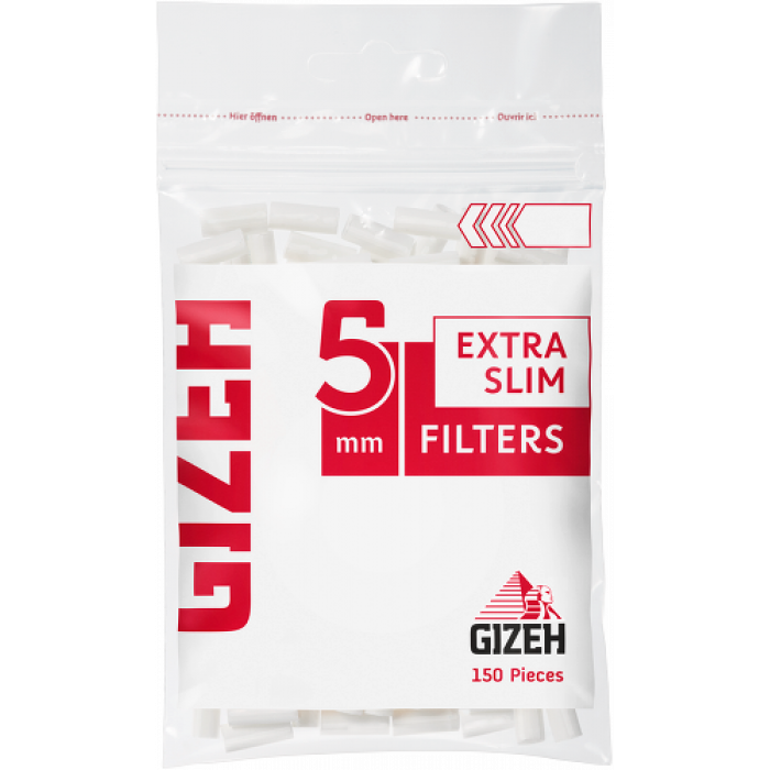 Фильтры для самокруток Gizeh Extra Slim 5,3мм 150шт