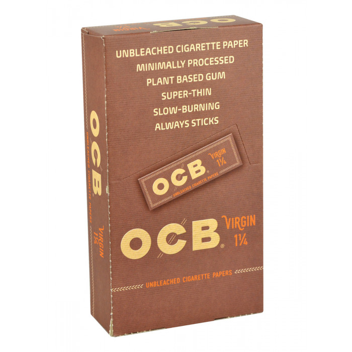 Бумага сиг. OCB Virgin Unbleached 1.1/4  78мм 50шт