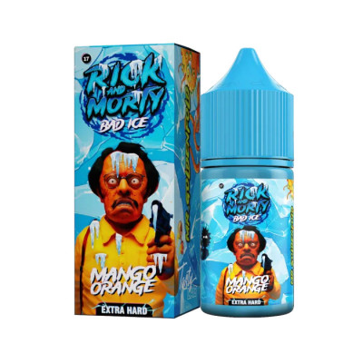 Жидкость Rick & Morty BAD ICE Extra Hard  Манго Апельсин