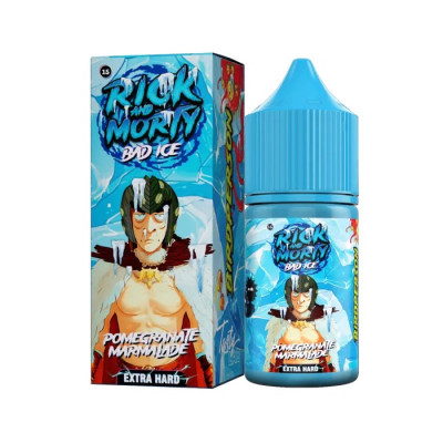 Жидкость Rick & Morty BAD ICE Extra Hard  Гранатовый Мармелад