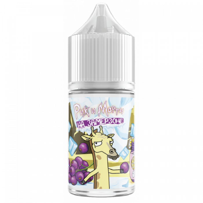 Жидкость Rick & Morty На Замерзоне Strong  Черная Смородина Лимонад