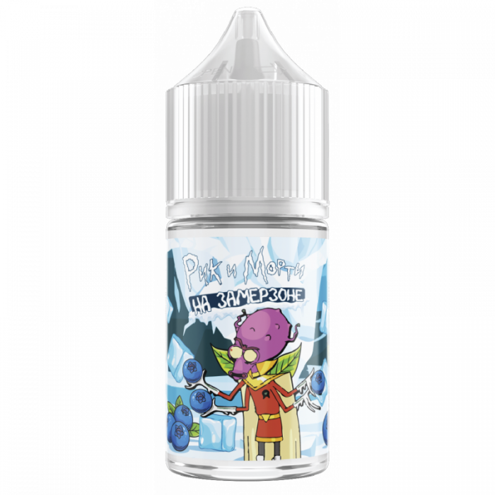 Жидкость Rick & Morty На Замерзоне Strong  Черничная Фанта