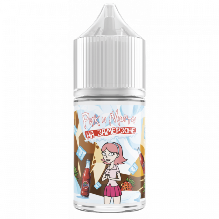 Жидкость Rick & Morty На Замерзоне Strong  Клубничная Фанта