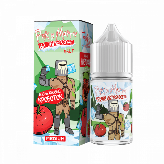 Жидкость Rick & Morty На Замерзоне Medium  Красный Апельсин