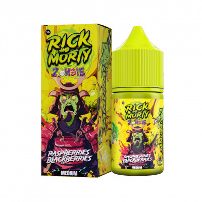 Жидкость Rick & Morty Zombie Medium  Малина Ежевика