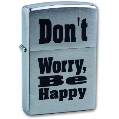 Зажигалка ZIPPO 200 Don't worry