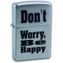 Зажигалка ZIPPO 200 Don't worry