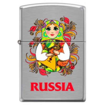 Зажигалка русская матрёшка ZIPPO 200 MATROSHKA DOLL 2