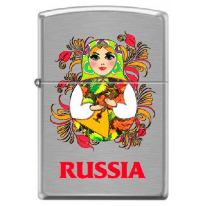 Зажигалка русская матрёшка ZIPPO 200 MATROSHKA DOLL 2