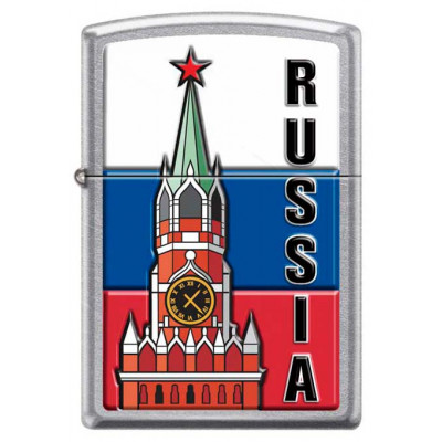 Зажигалка ZIPPO 207 KREMLIN FLAG RUSSIA