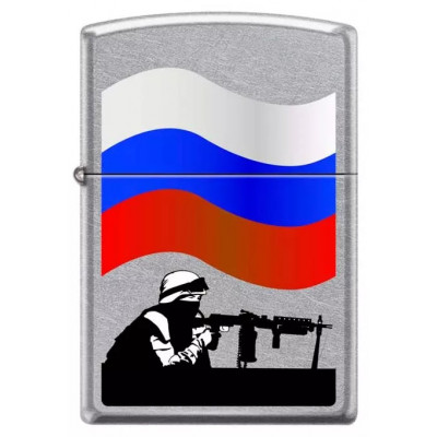 Зажигалка Защитник Отечества ZIPPO 207 RUSSIAN SOLDIER