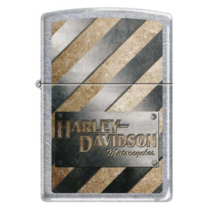 Зажигалка Harley-Davidson® ZIPPO 207HD METALL STRIPED