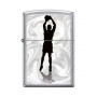 Зажигалка ZIPPO Баскетболист с покрытием Street Chrome™ 207 basketball