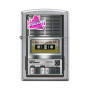 Зажигалка ZIPPO Магнитофон с покрытием Street Chrome™ 207 recorder