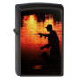 Зажигалка матовая ZIPPO 218 FISHERMAN