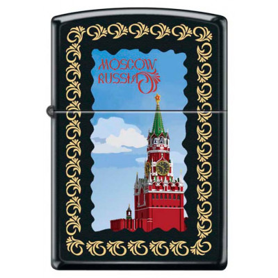 Зажигалка Московский кремль ZIPPO 218 MOSCOW KREMLIN FRAMED