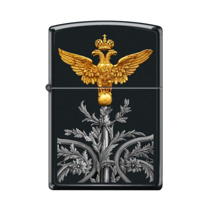 Зажигалка двуглавый орёл ZIPPO 218 RUSSIAN COAT OF ARMS