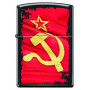 Зажигалка Серп и Молот ZIPPO 218 SOVIET FLAG SICKLE