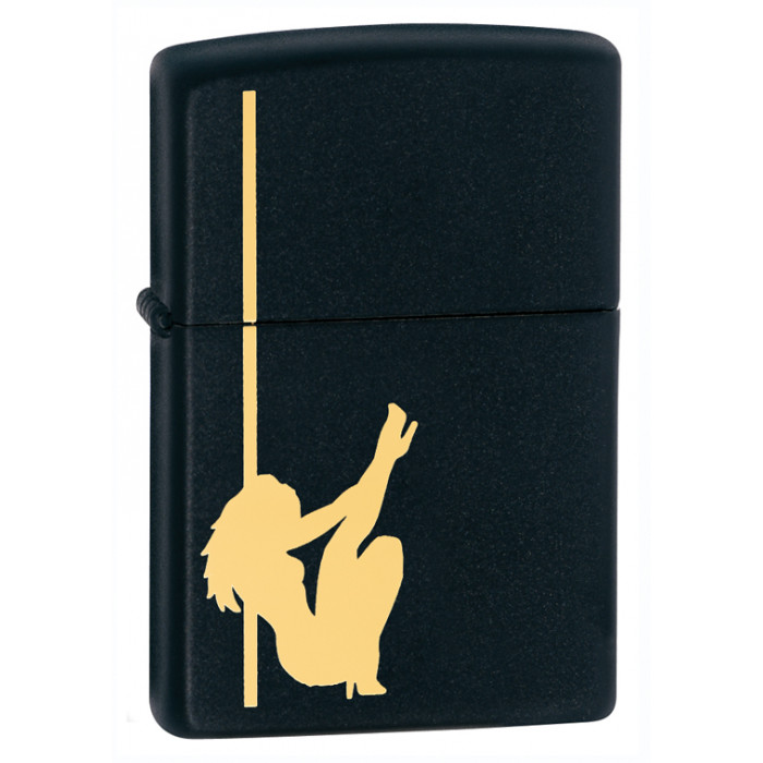 Зажигалка Girl Black Matte ZIPPO 24892
