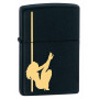 Зажигалка Girl Black Matte ZIPPO 24892