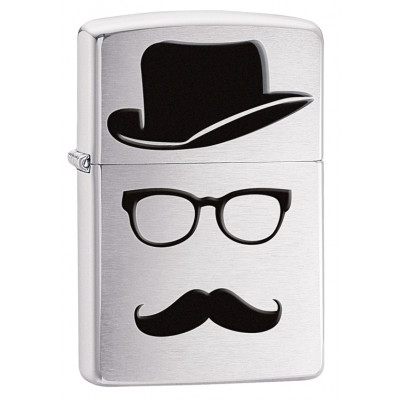 Зажигалка Moustache & Hat ZIPPO 28648