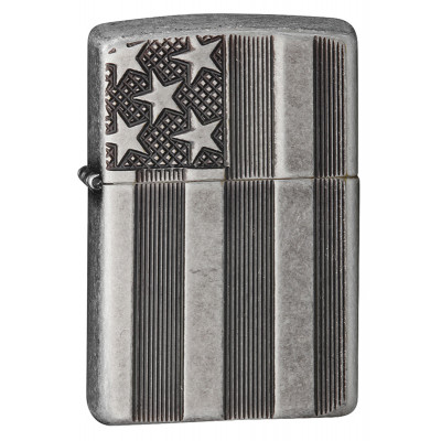 Зажигалка Armor™ Antique Silver Plate™ ZIPPO 28974