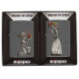 Набор из двух зажигалок Влюбленные зомби ZIPPO 28987