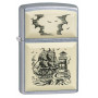 Зажигалка Street Chrome™ Scrimshaw Ship ZIPPO 29397