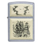 Зажигалка Street Chrome™ Scrimshaw Ship ZIPPO 29397