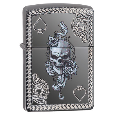 Зажигалка Armor® Spade & Skull Design ZIPPO 29666