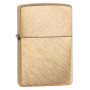 Зажигалка Classic Herringbone Sweep Brass ZIPPO 29830