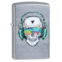 Зажигалка Skull Headphone Design ZIPPO 29855
