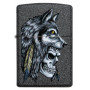 Зажигалка Wolf Skull Feather Design ZIPPO 29863