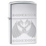 Зажигалка High Polish Chrome Dancing Dragons ZIPPO 29988