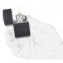 Зажигалка Black Matte Tone on Tone Design ZIPPO 29989