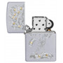 Зажигалка Satin Chrome Money Tree Design ZIPPO 29999