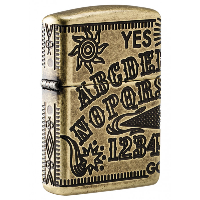 Зажигалка Armor™ Antique Brass Ouija Board Design ZIPPO 49001