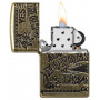 Зажигалка Armor™ Antique Brass Ouija Board Design ZIPPO 49001