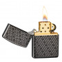 Зажигалка Armor™ Black Ice® Hexagon Design ZIPPO 49021