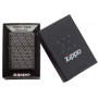 Зажигалка Armor™ Black Ice® Hexagon Design ZIPPO 49021