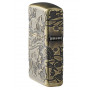 Зажигалка Armor™ Freedom Skull Antique Brass™ ZIPPO 49035