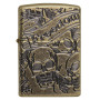 Зажигалка Armor™ Freedom Skull Antique Brass™ ZIPPO 49035
