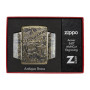 Зажигалка Armor™ Freedom Skull Antique Brass™ ZIPPO 49035