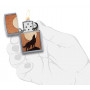 Зажигалка WOODCHUCK USA Howling Wolf ZIPPO 49043