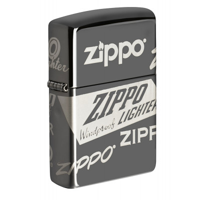 Зажигалка Black Ice® Logo Design ZIPPO 49051