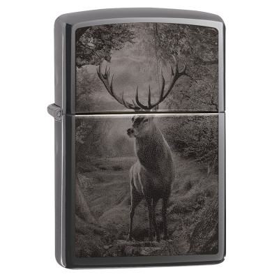 Зажигалка Black Ice® Deer Design ZIPPO 49059