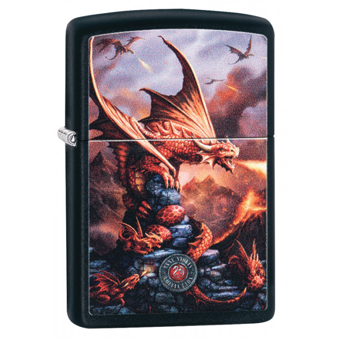 Зажигалка Black Matte ZIPPO 49097
