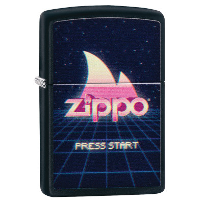 Зажигалка Black Matte ZIPPO 49115