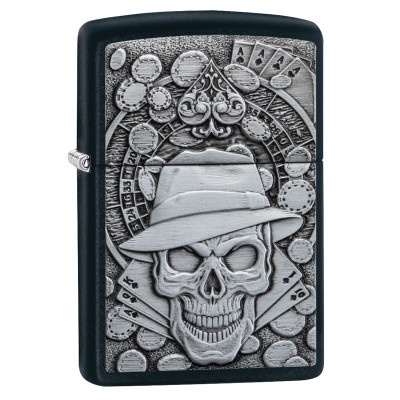 Зажигалка Black Matte ZIPPO 49183